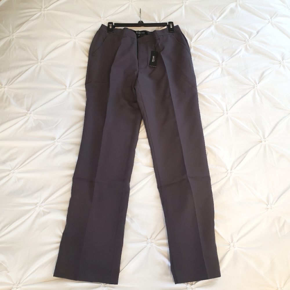 Bogari dark grey dress pants NWT 33/32